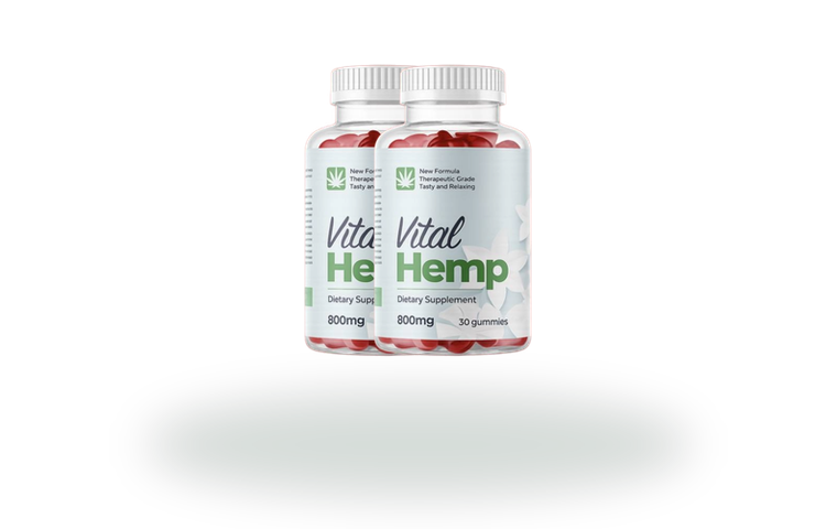 2 bottles of Vital Hemp Gummies